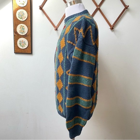 Vintage Dior Hand Knit Heavyweight Sweater - Picture 9 of 14